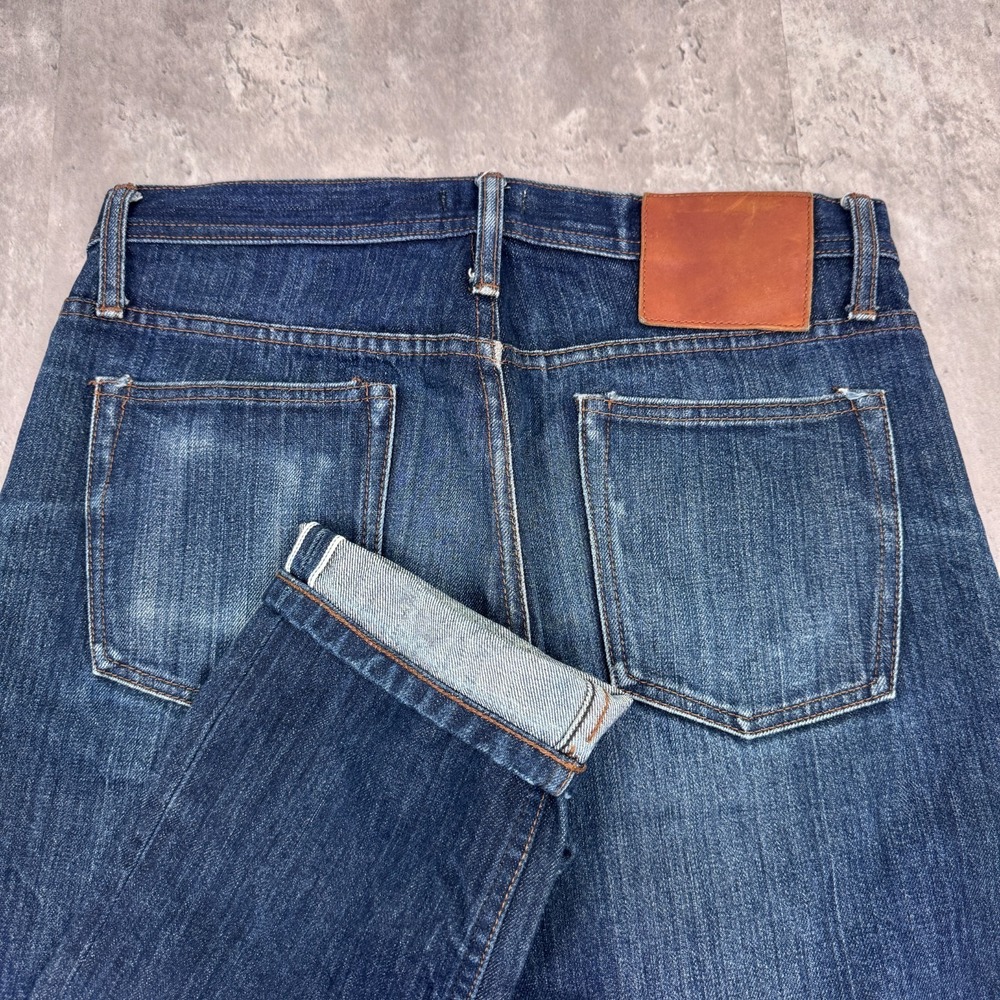Unbranded Brand Jeans‎ Men's 31 (32x32) Raw Selvedge Denim UB201 Tapered F135